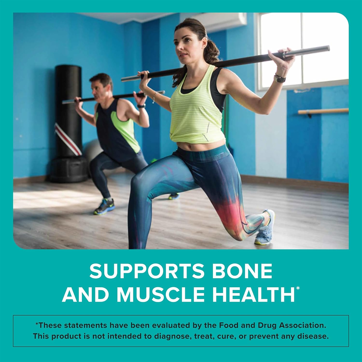 Qunol Magnesium Glycinate Complex 250mg One Pill Dose Supplement for Nerve, Bone, and Muscle Health - 60 Count Pack