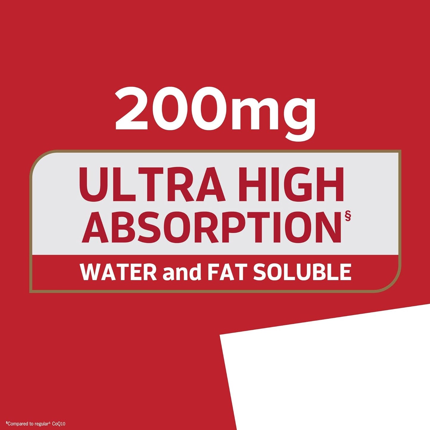 Qunol Ultra CoQ10 200mg Softgels - High Absorption Coenzyme Q10 Supplement for Heart Health - Antioxidant for Energy - 60ct