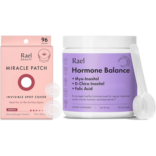 Rael Bundle: Pimple Patches & Hormone Balance Supplement for Women