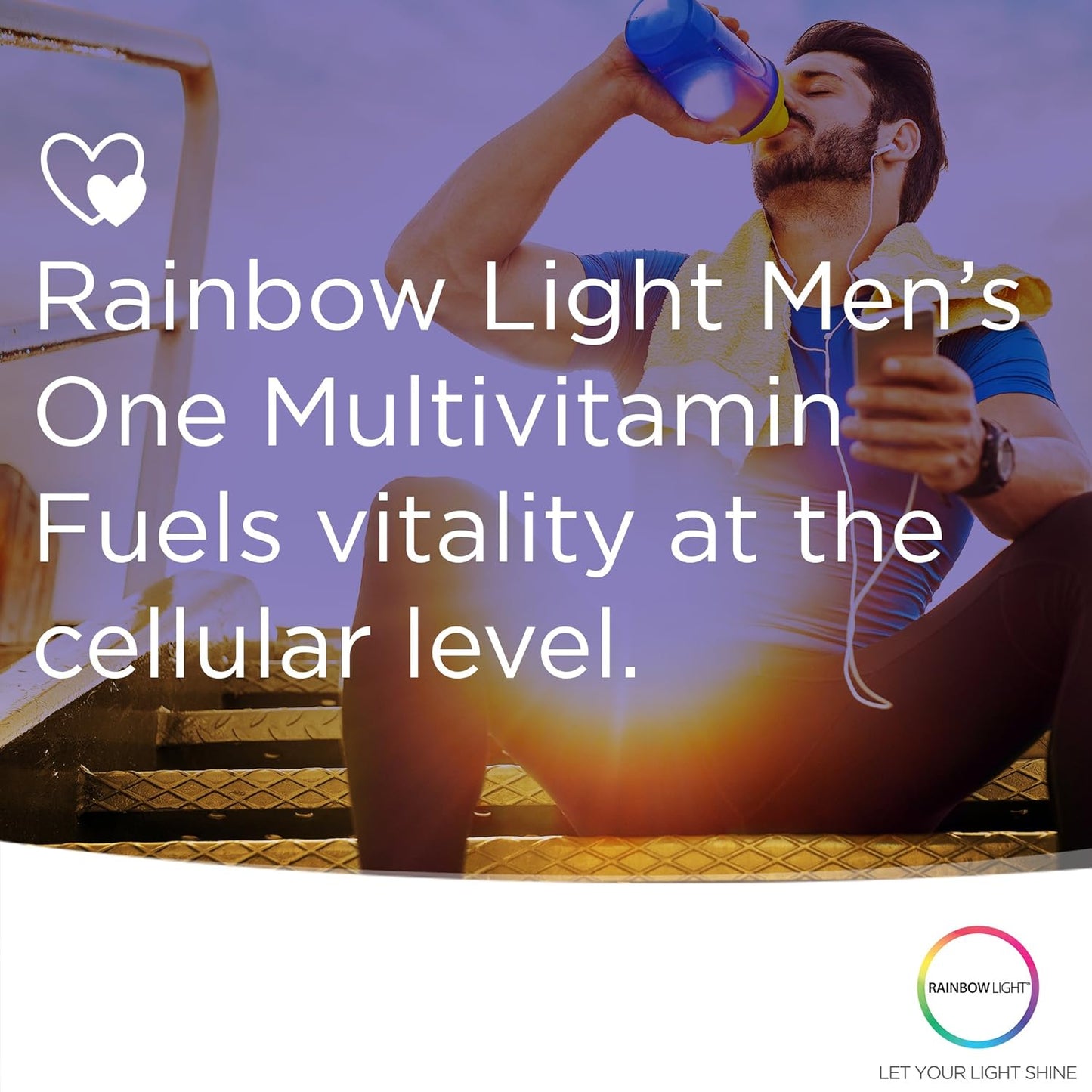 Rainbow Light Men's One Multivitamin Supplement - 180 Tablets, 180 Count Bottle