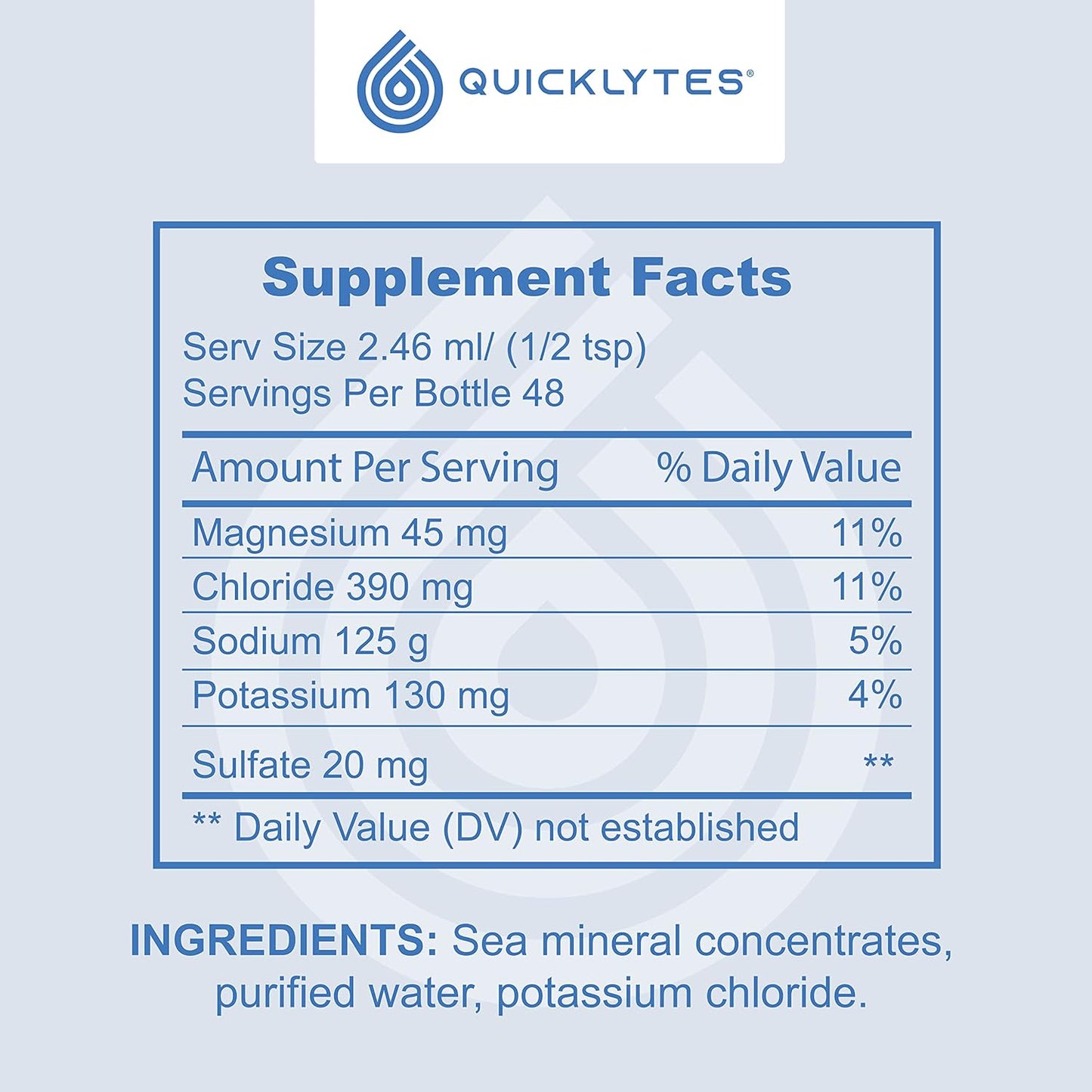 Rapid Hydration Electrolytes Supplement | No Calorie, No Sugar | Potassium, Magnesium, Sodium | Leg Cramp Relief | 48 Servings