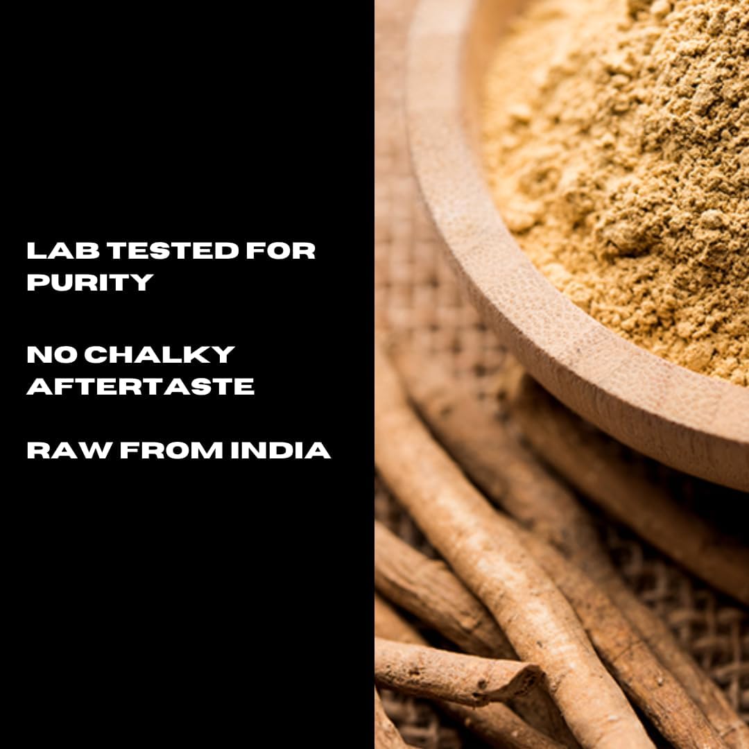Raw Indian Ashwagandha Powder | USDA Organic & Non-GMO | Stress Relief & Immune Support | 8.01 oz | 150 Servings