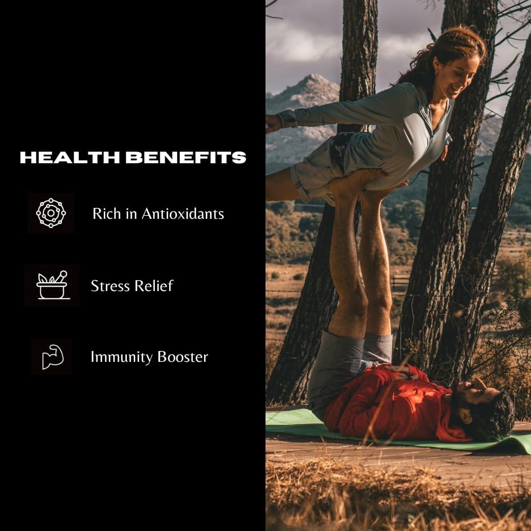 Raw Indian Ashwagandha Powder | USDA Organic & Non-GMO | Stress Relief & Immune Support | 8.01 oz | 150 Servings