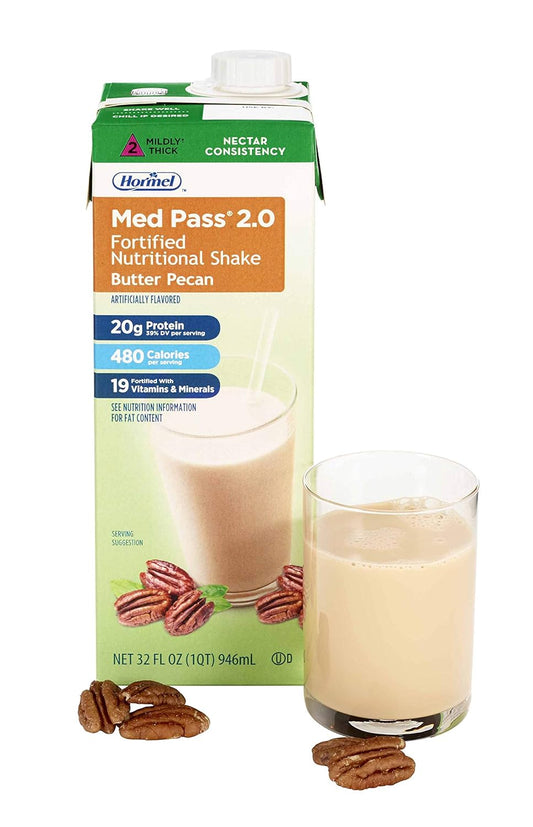 Ready-to-Use Med Pass 2.0 Butter Pecan Flavor 32 oz Box - Pack of One