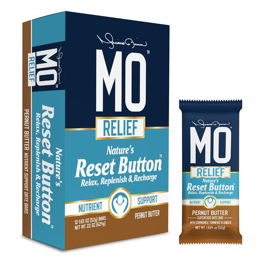 Recovery Snack Bars - All-Natural Superfood Bar for Post-Workout Nutrient Support - 12 Bars (Peanut Butter)