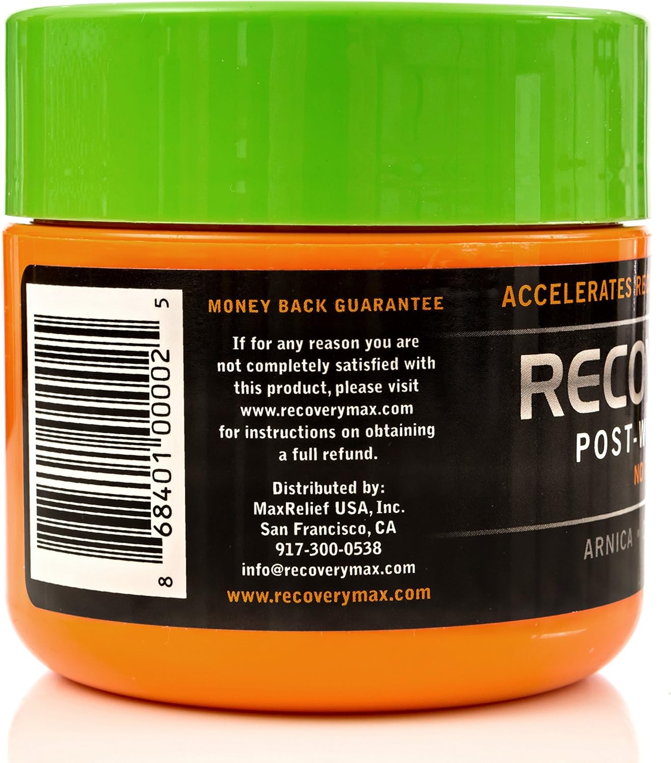 RecoveryMax Post-Workout Cream for Faster Muscle Recovery and Reduced Soreness - 3.5 oz Supplement