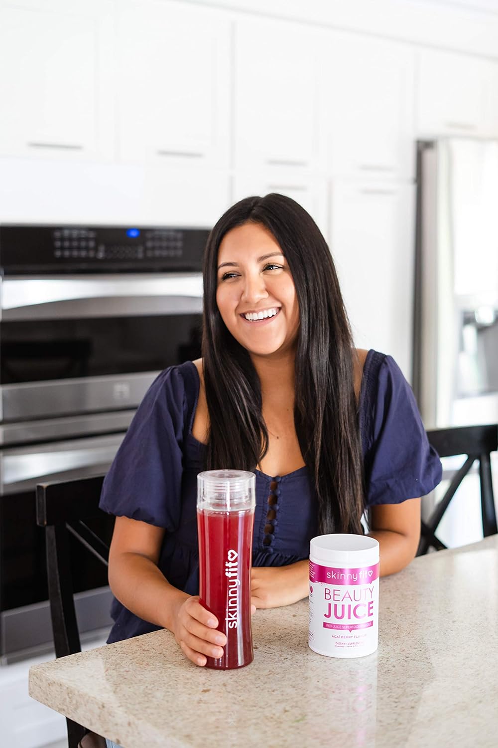 Red Acai Berry Beauty Juice Powder - Anti-Aging, Immunity Boost, Digestive Aid - Pre & Probiotics - 30 Servings