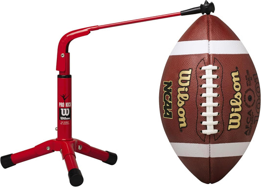 Red Wilson Pro Kick Football Holder - Perfect for Kicking Practice