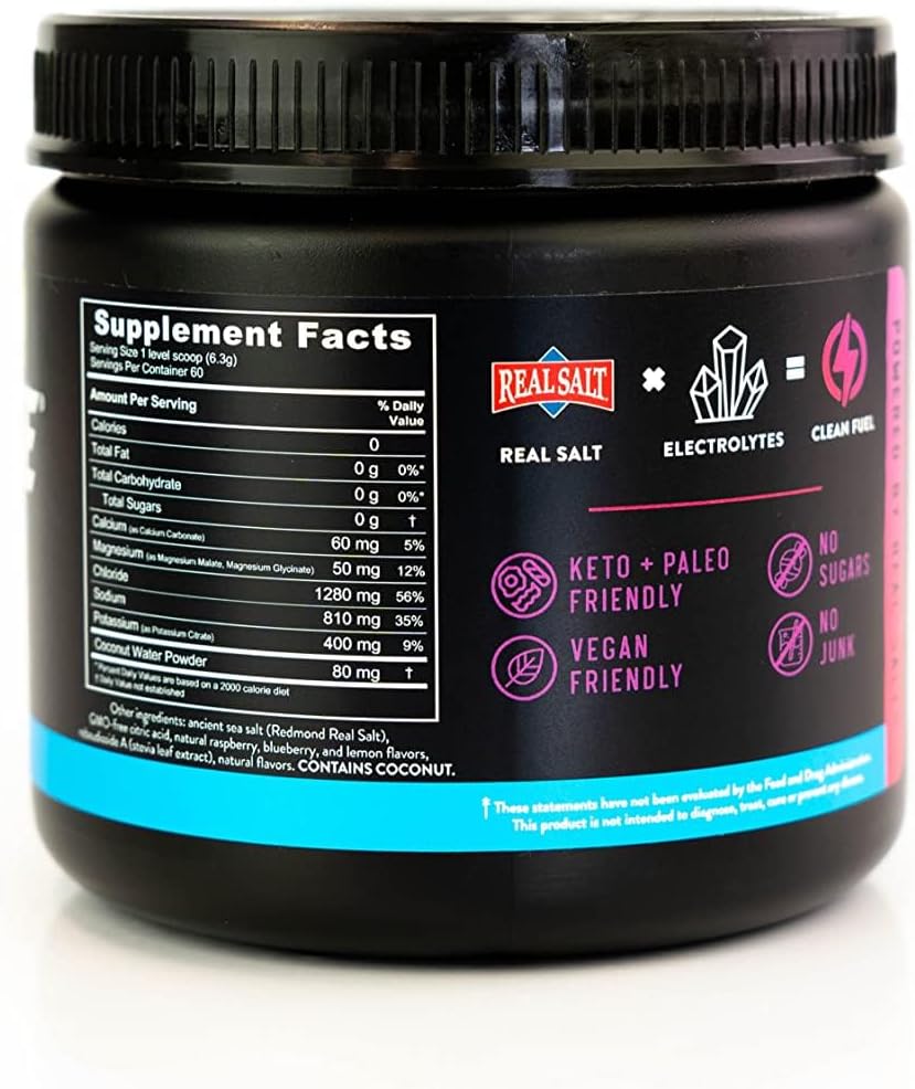 REDMOND Re-Lyte Mixed Berry Electrolyte Mix for Hydration