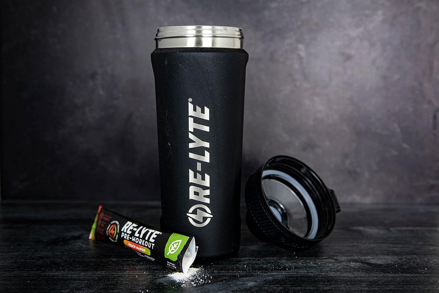 REDMOND Re-Lyte Pre-Workout Drink Mix Sampler Pack with 4 Sticks