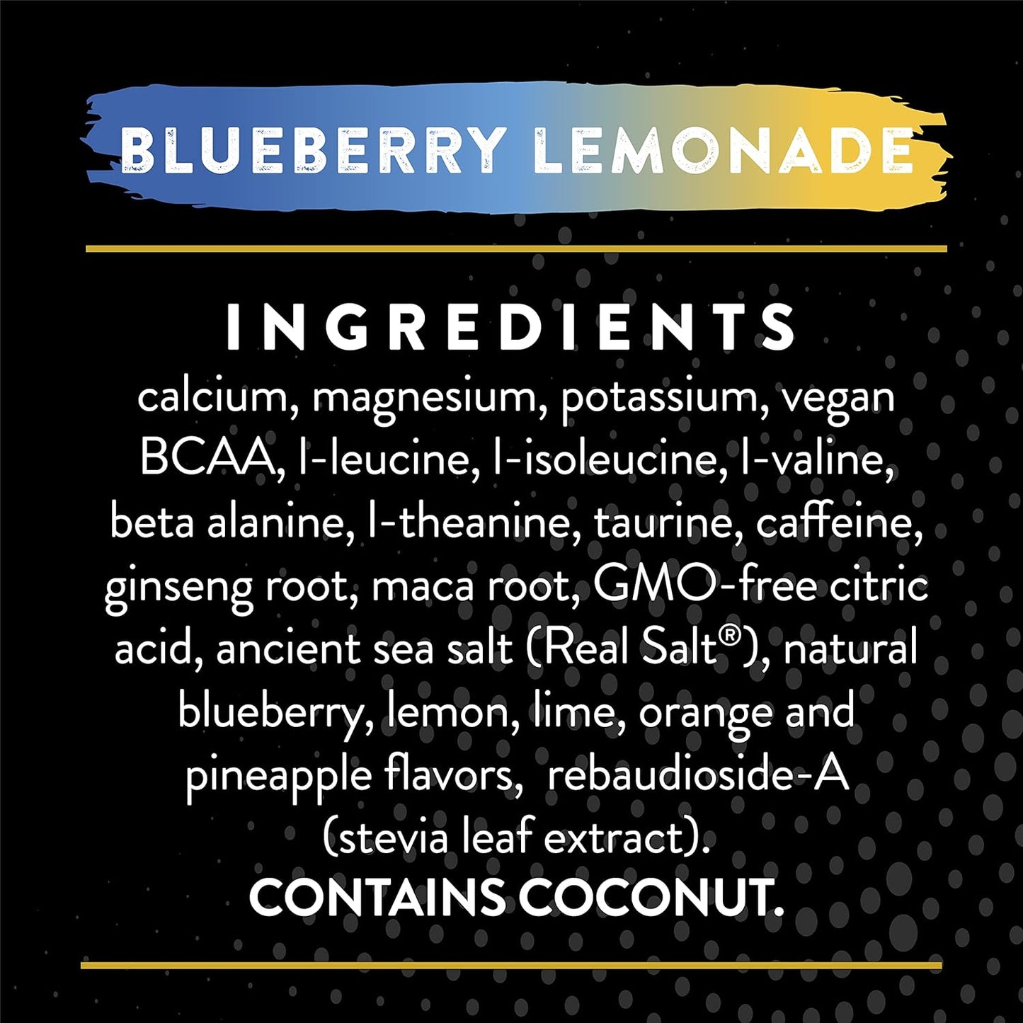 REDMOND Re-Lyte Pre-Workout Drink Mix Sampler Pack with 4 Sticks