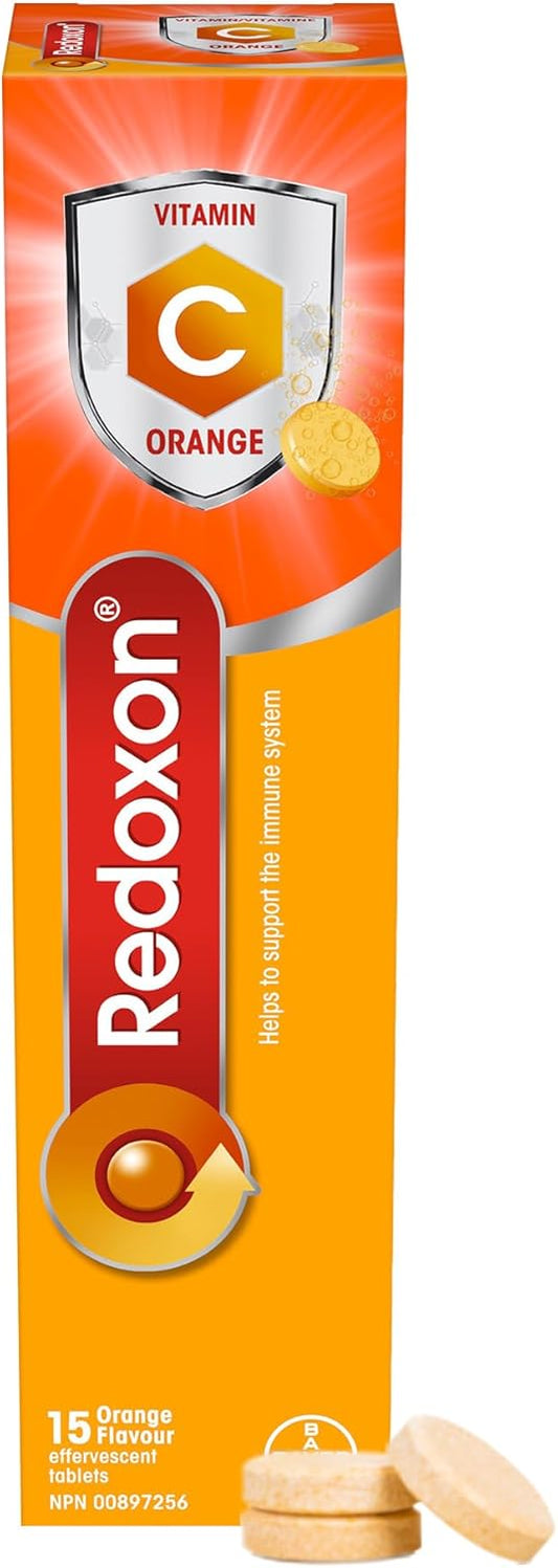 Redoxon Orange Vitamin C Effervescent Tablets - 15 Tablets