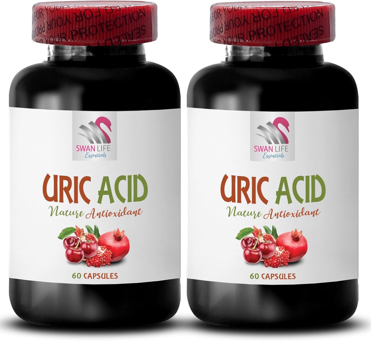 Reduce Uric Acid Levels with SWAN LIFE ESSENTIALS - Tart Cherry, Green Coffee Bean, Pomegranate Extract - Uric Acid Lowering Foods for Women
