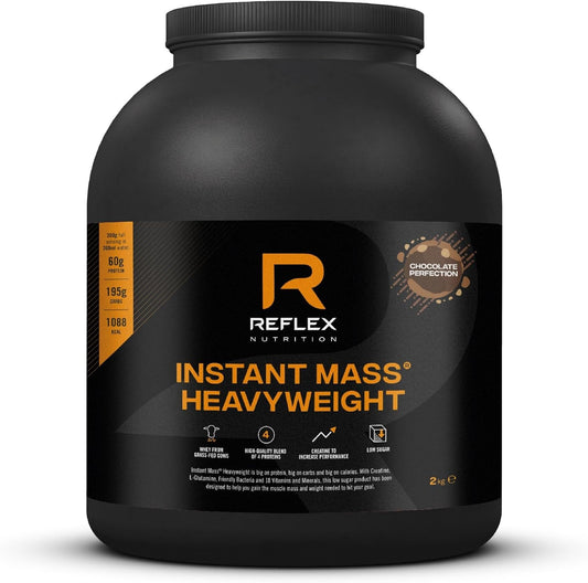 Reflex Nutrition Instant Mass Heavyweight, Chocolate Perfection - 2.4kg (2400g)