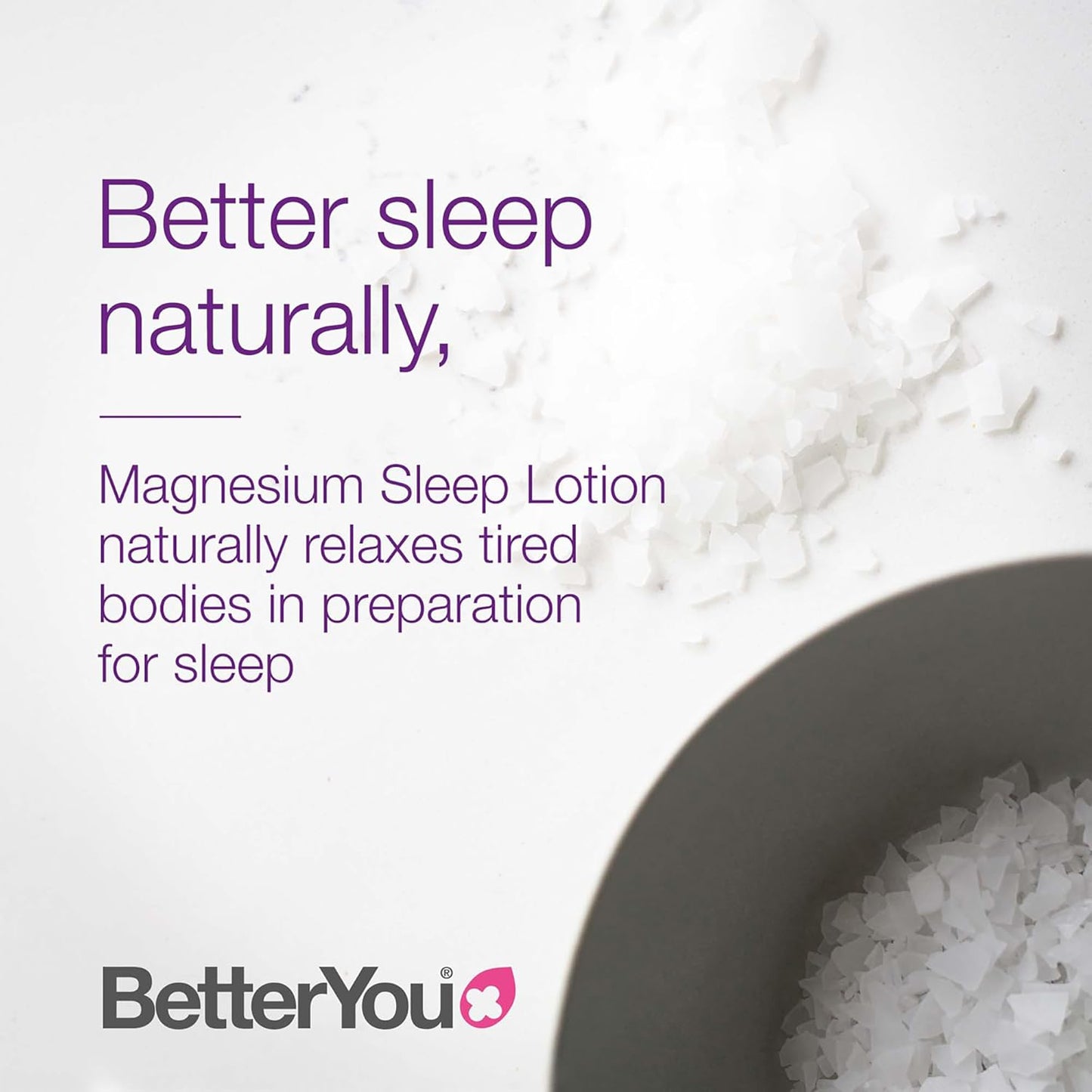 Relax & Relieve with BetterYou Magnesium Sleep Body Lotion - Lavender & Chamomile Blend - 6.08 oz