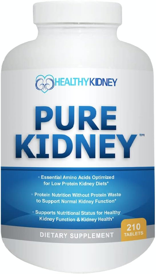 Renal Diet Cookbook and Kidney Health Supplement for Rejuvenation - 210 Pills Included