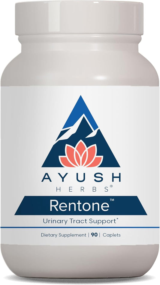 Rentone Kidney Support Supplement with Cranberry for Men & Women - 90 Vegetarian Capsules - Promotes Urinary Health & Bladder Function