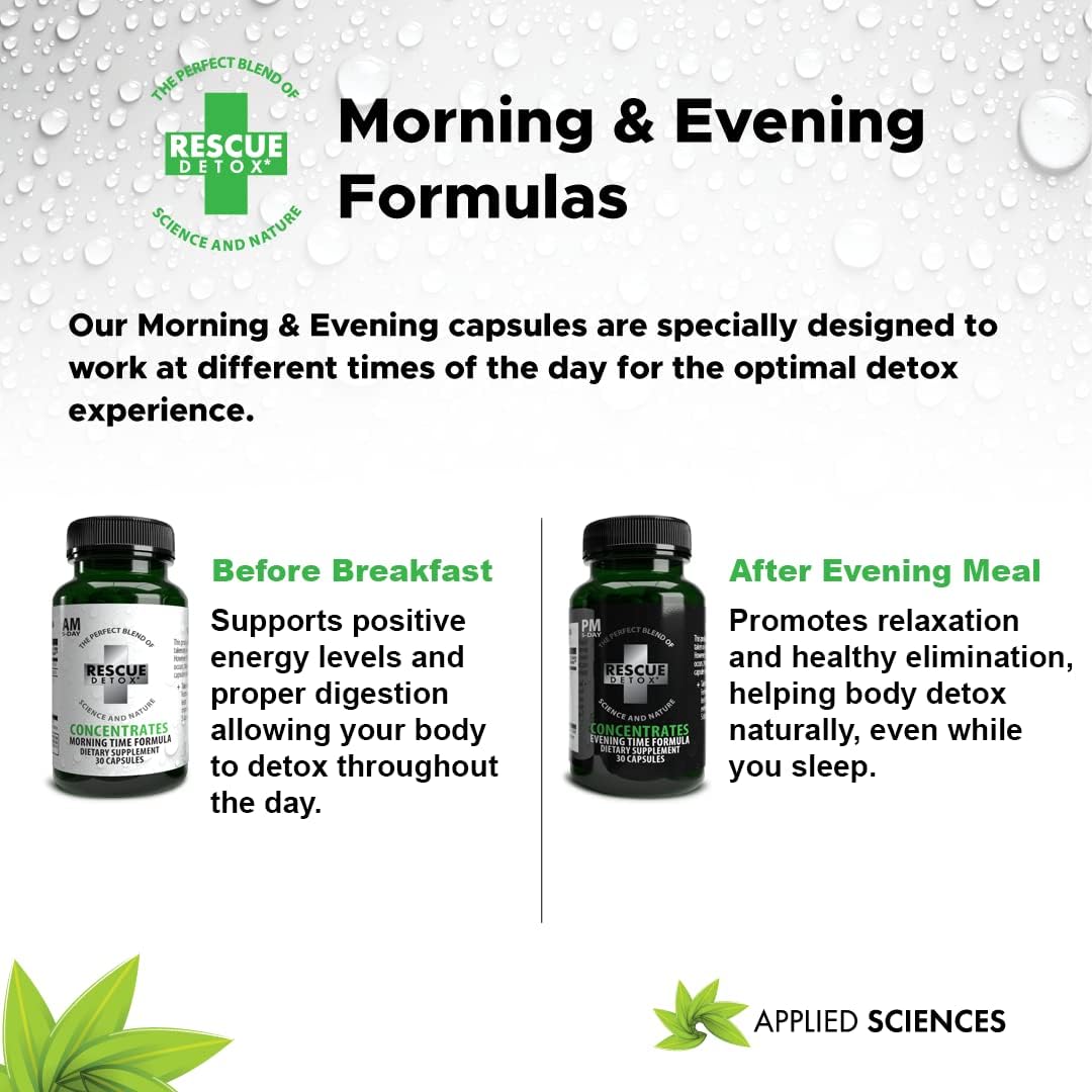 Rescue Detox 5 Day Concentrates +Plus | Total Toxin Elimination for Good