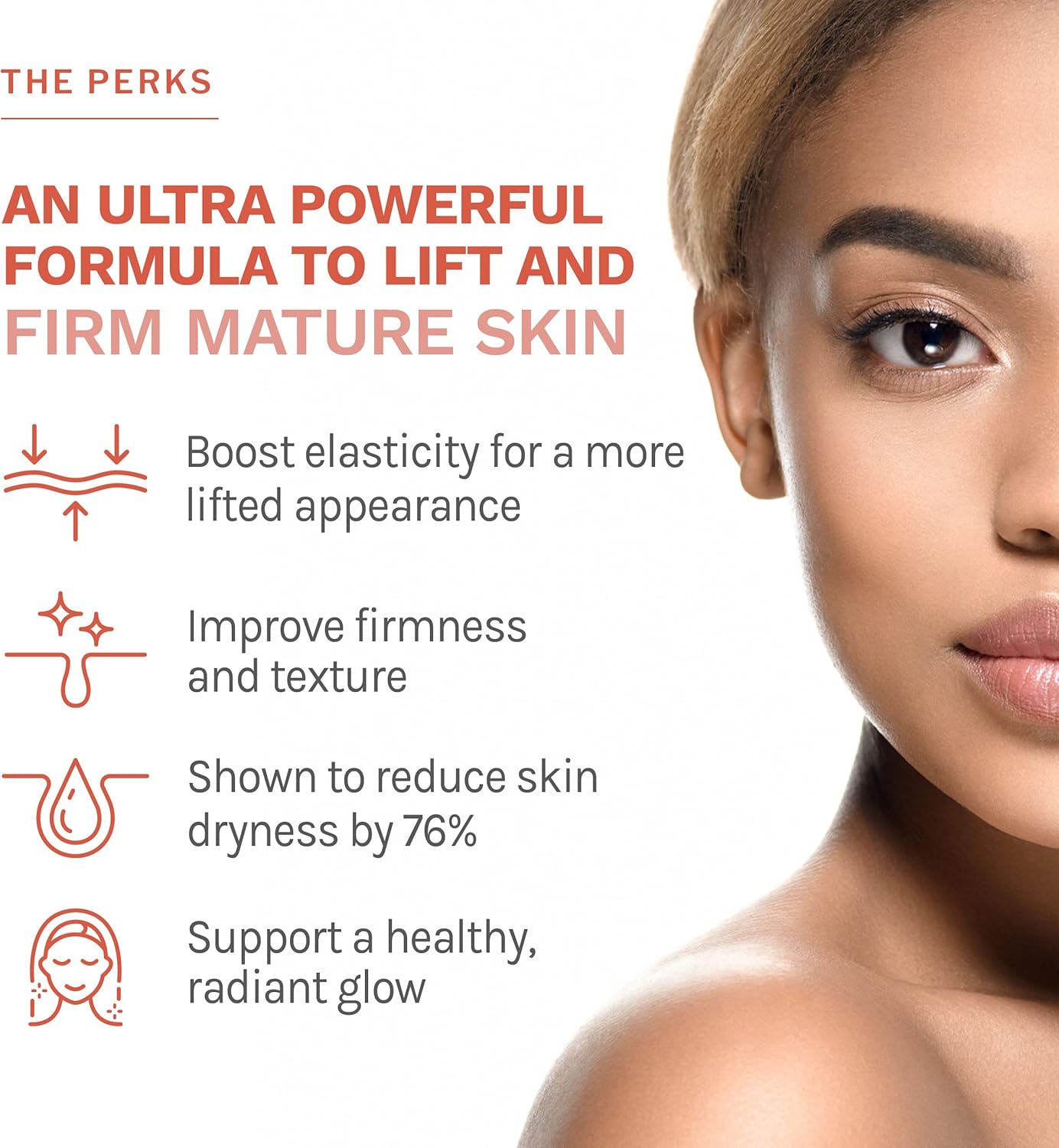 Reserveage Nutrition Ultra Collagen Booster Skin Supplement 90 Capsules - Supports Healthy Collagen Production