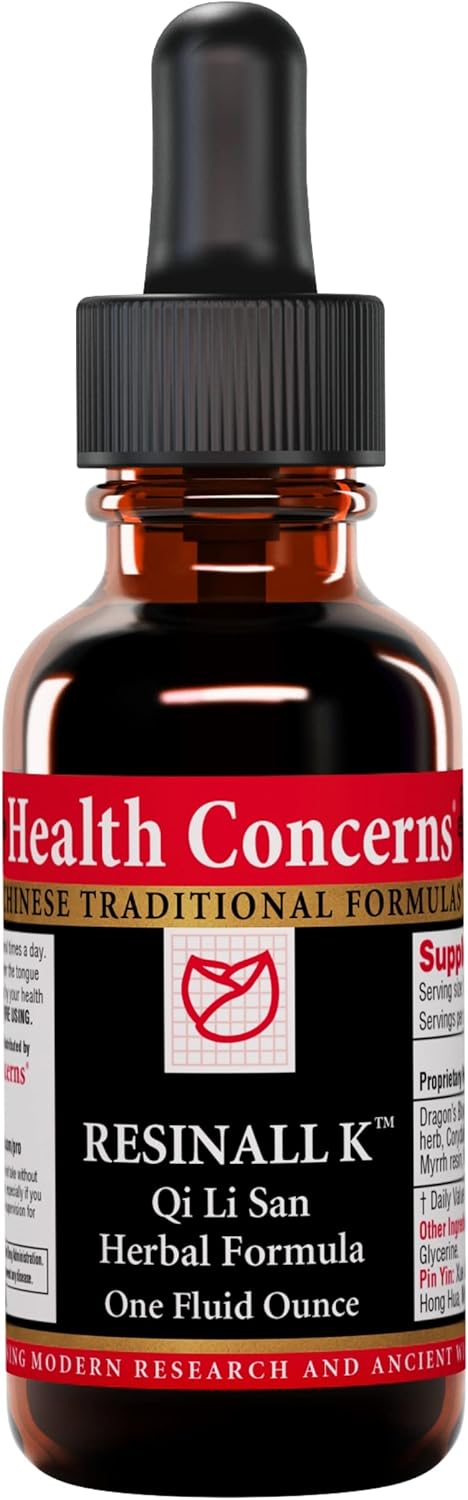 Resinall K Energy Healing and Regeneration Support Formula - 1 fl oz - Health Supplement