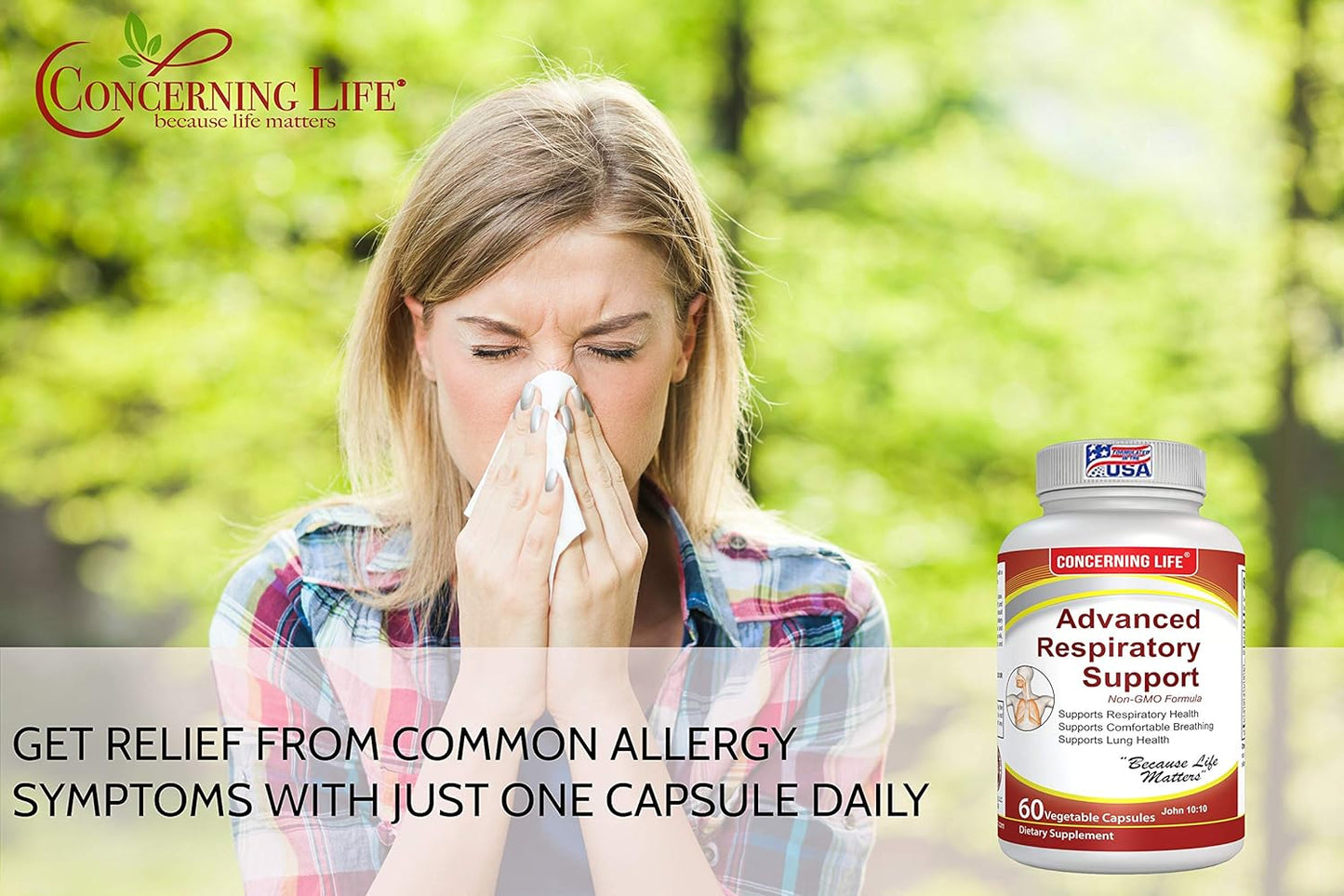 Respiratory Advanced Lung Support Supplement - Natural Cleanse & Detox for Lungs - Bronchial Wellness & Breathing Relief - Asthma Support