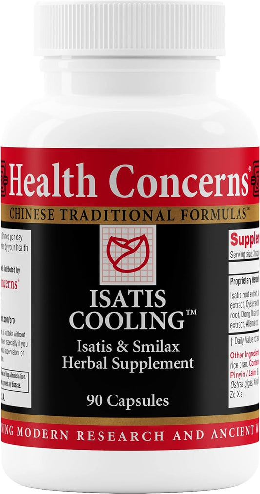 Respiratory Support Supplement - Health Concerns Isatis Cooling Formula - 90 Capsules