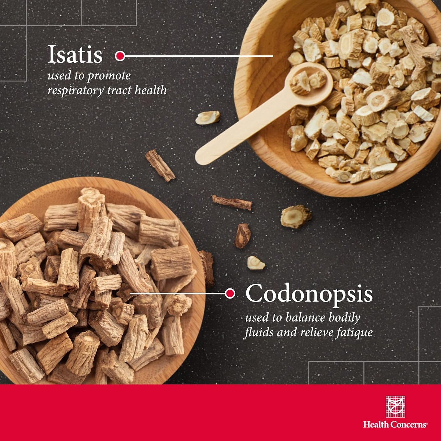 Respiratory Support Supplement - Health Concerns Isatis Cooling Formula - 90 Capsules