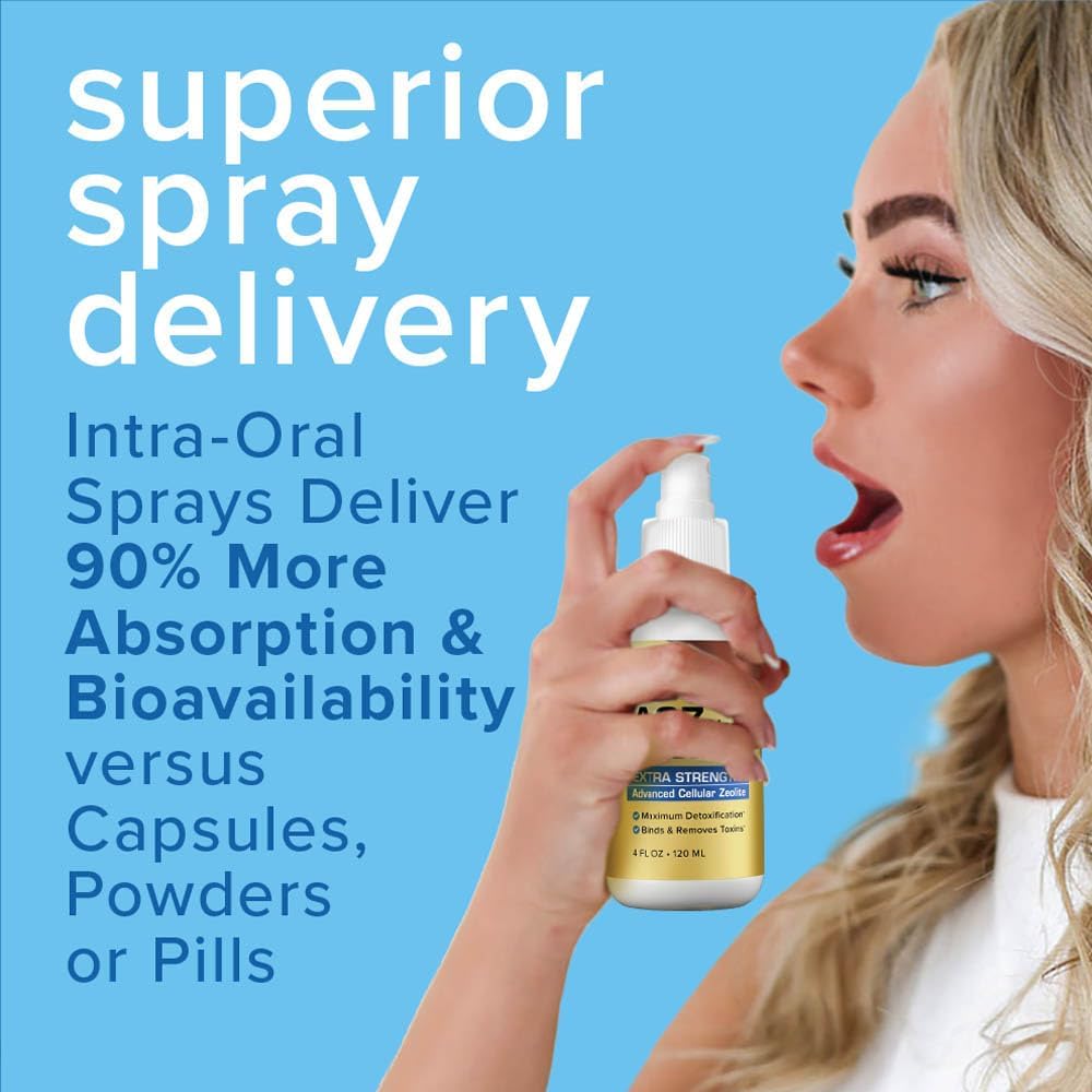 Results RNA ACZ Nano Zeolite Extra Strength 4 oz - Advanced Cellular Zeolite Detox & Immune Support - Doctor Recommended Global Cleanser