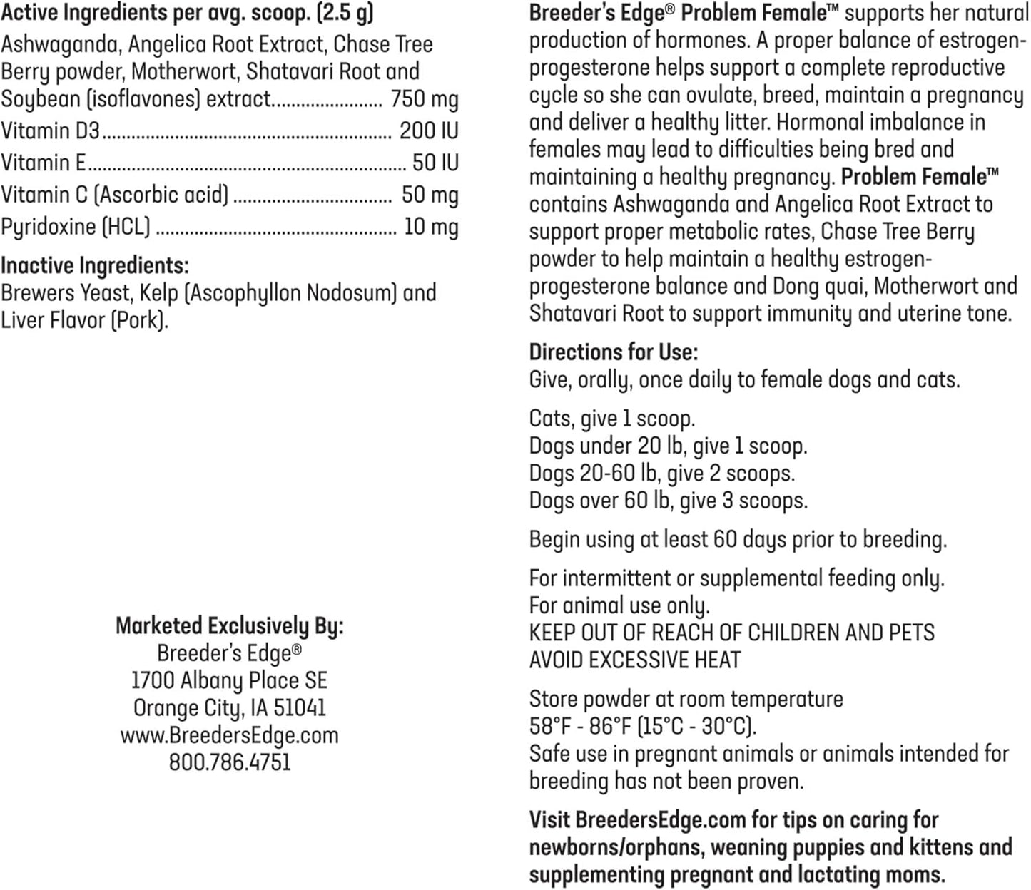 Revival Animal Health 454 gm Female Problem-solving Supplement