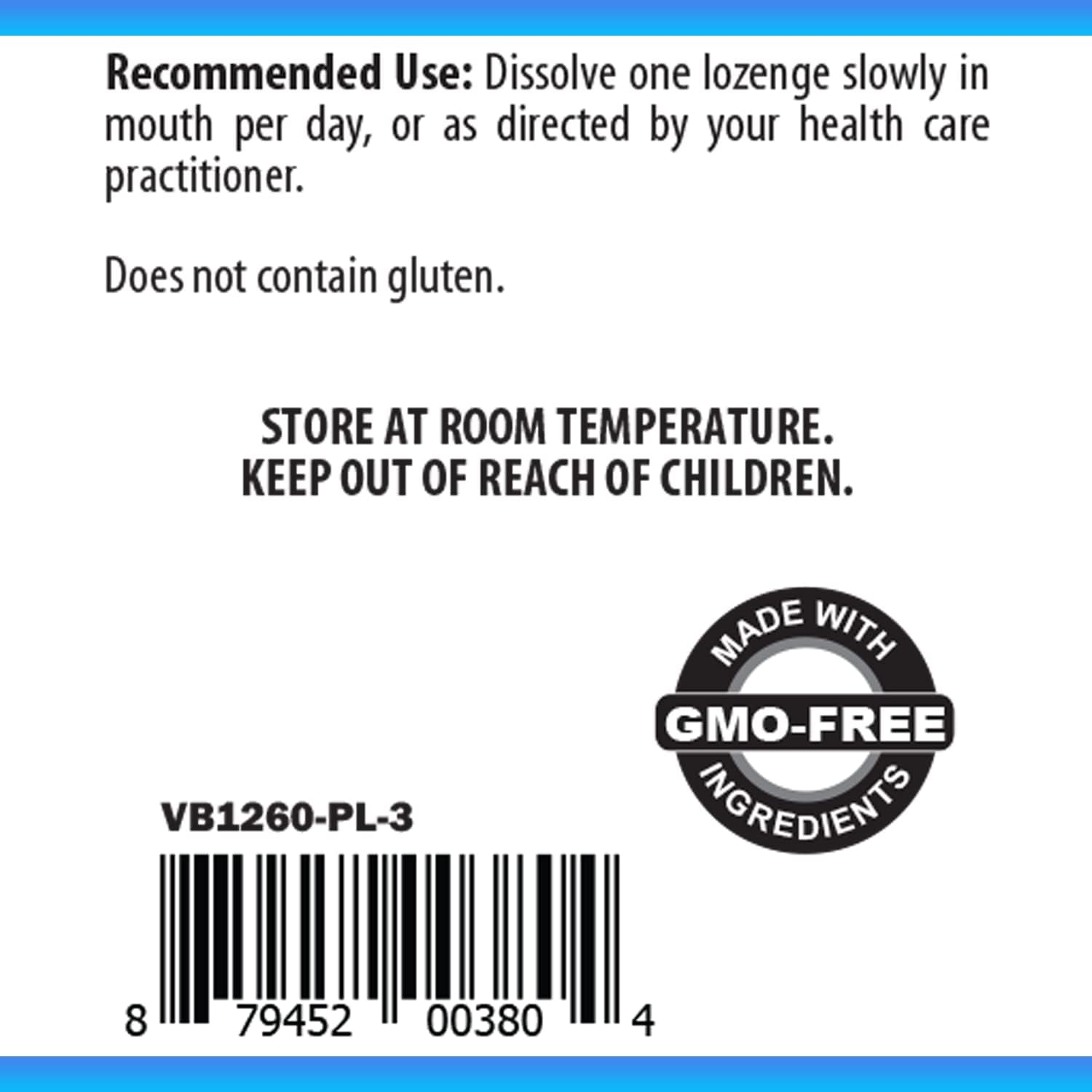 RHMD Methyl B-12 Lozenges - 5000mcg Methylcobalamin - Vegan B12 Dietary Supplements - Non GMO (60 Quick Dissolve Lozenges)