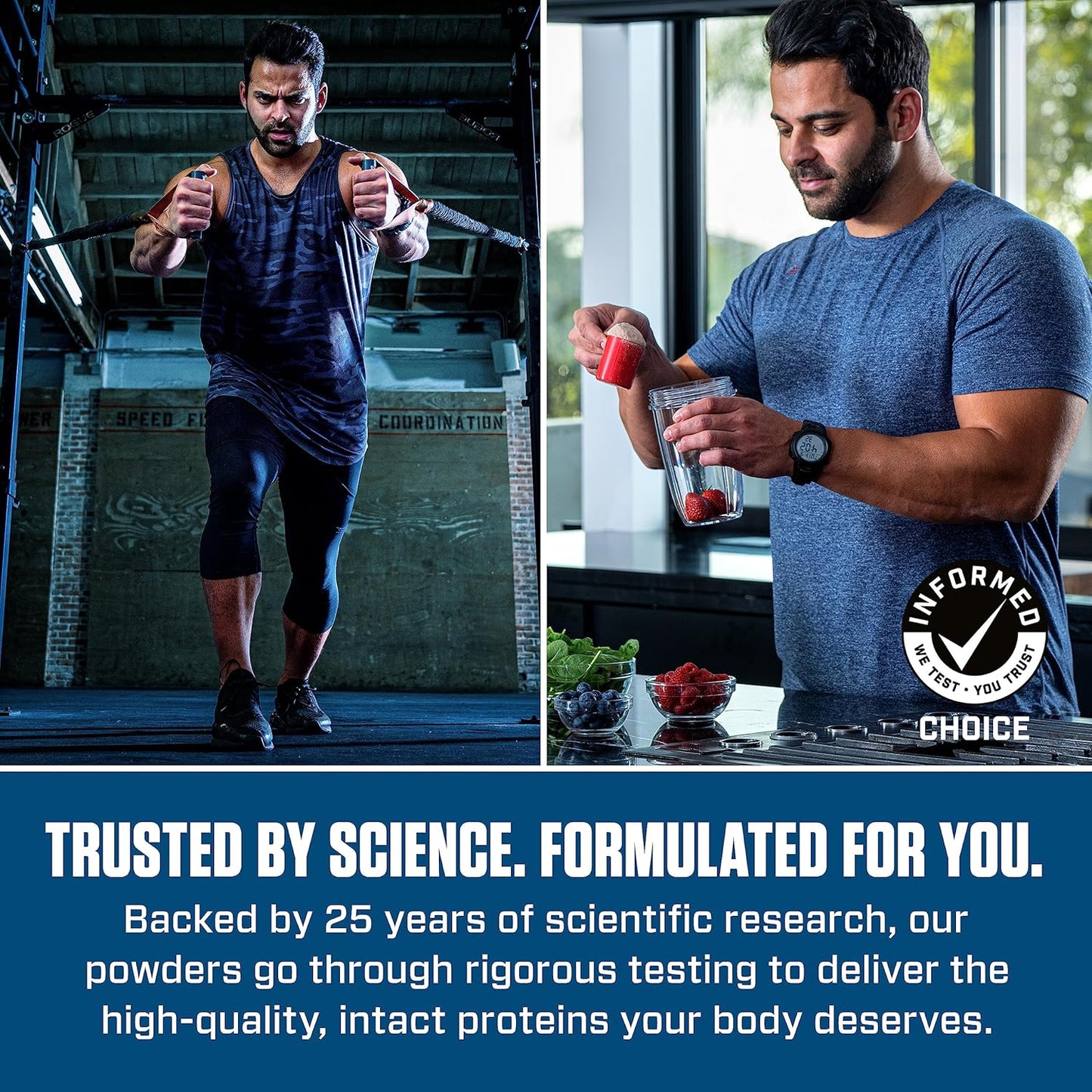 Rich Chocolate Dymatize Elite 100% Whey Protein Powder - 25g Protein, 5.5g BCAAs, 2.7 L-Leucine - Fast Absorbing & Digesting for Muscle Recovery - 5lb, 63 Servings