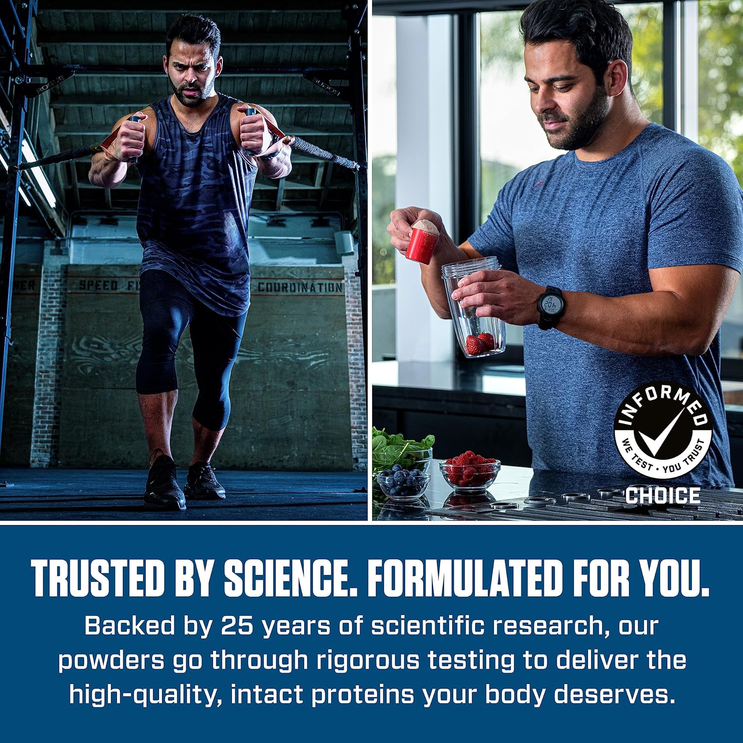 Rich Chocolate Dymatize Elite 100% Whey Protein Powder - 25g Protein, 5.5g BCAAs, 2.7 L-Leucine - Fast Absorbing & Digesting for Muscle Recovery - 5lb, 63 Servings