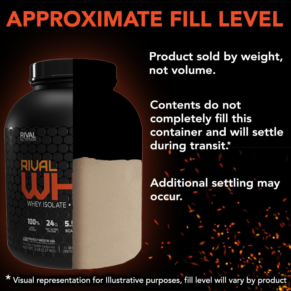 RIVAL Nutrition Soft Serve Vanilla Whey Protein Powder - Premium Quality Supplement for Muscle Recovery and Growth