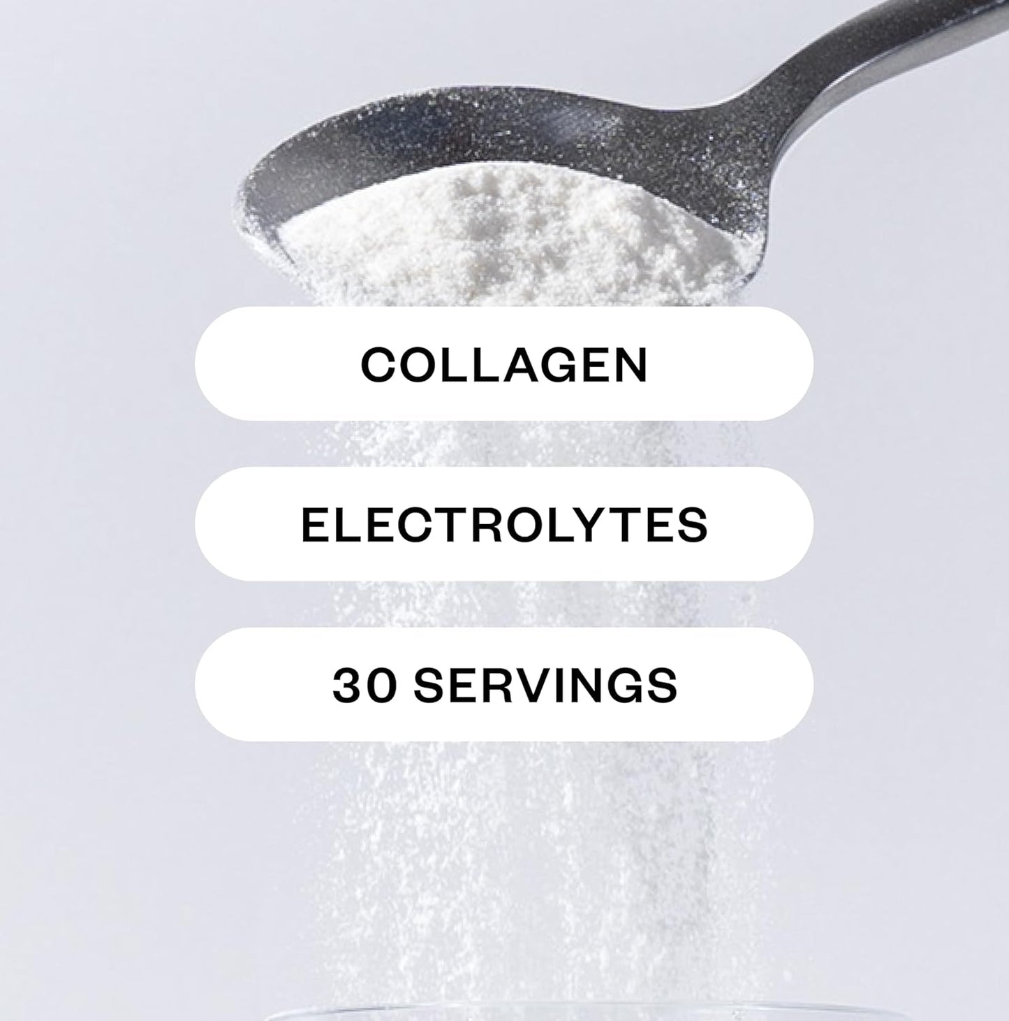 RNWY Lemon Lime Collagen Powder with Electrolytes and Multivitamin - 10g Peptides, Sugar Free, 30 Servings