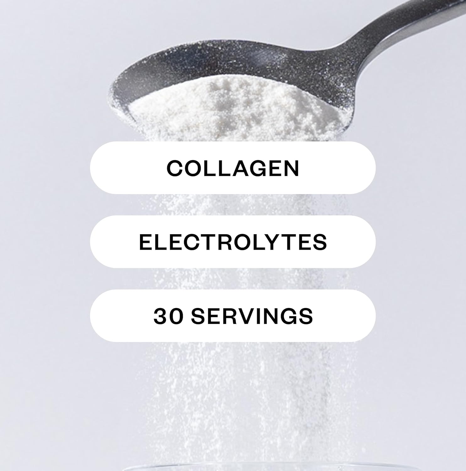 RNWY Lemon Lime Collagen Powder with Electrolytes and Multivitamin - 10g Peptides, Sugar Free, 30 Servings