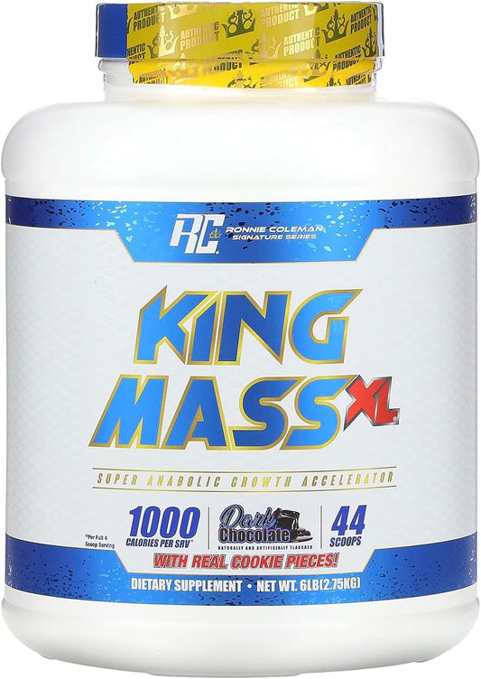 Ronnie Coleman Signature Series King Mass-XL Dark Chocolate 6 Pound Growth Accelerator Supplement