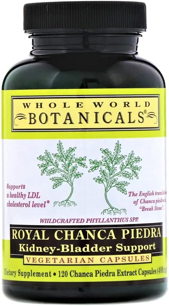 Royal Chanca Piedra™ Kidney-Bladder Support Capsules for Improved Kidney and Bladder Health - 120 Veg Caps