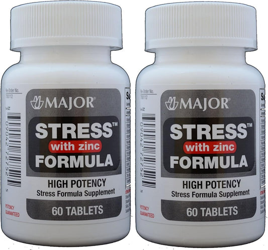 Rugby Multivitamin with Zinc Stress Formula - 60 Tablets - Dietary Supplement for Athletes