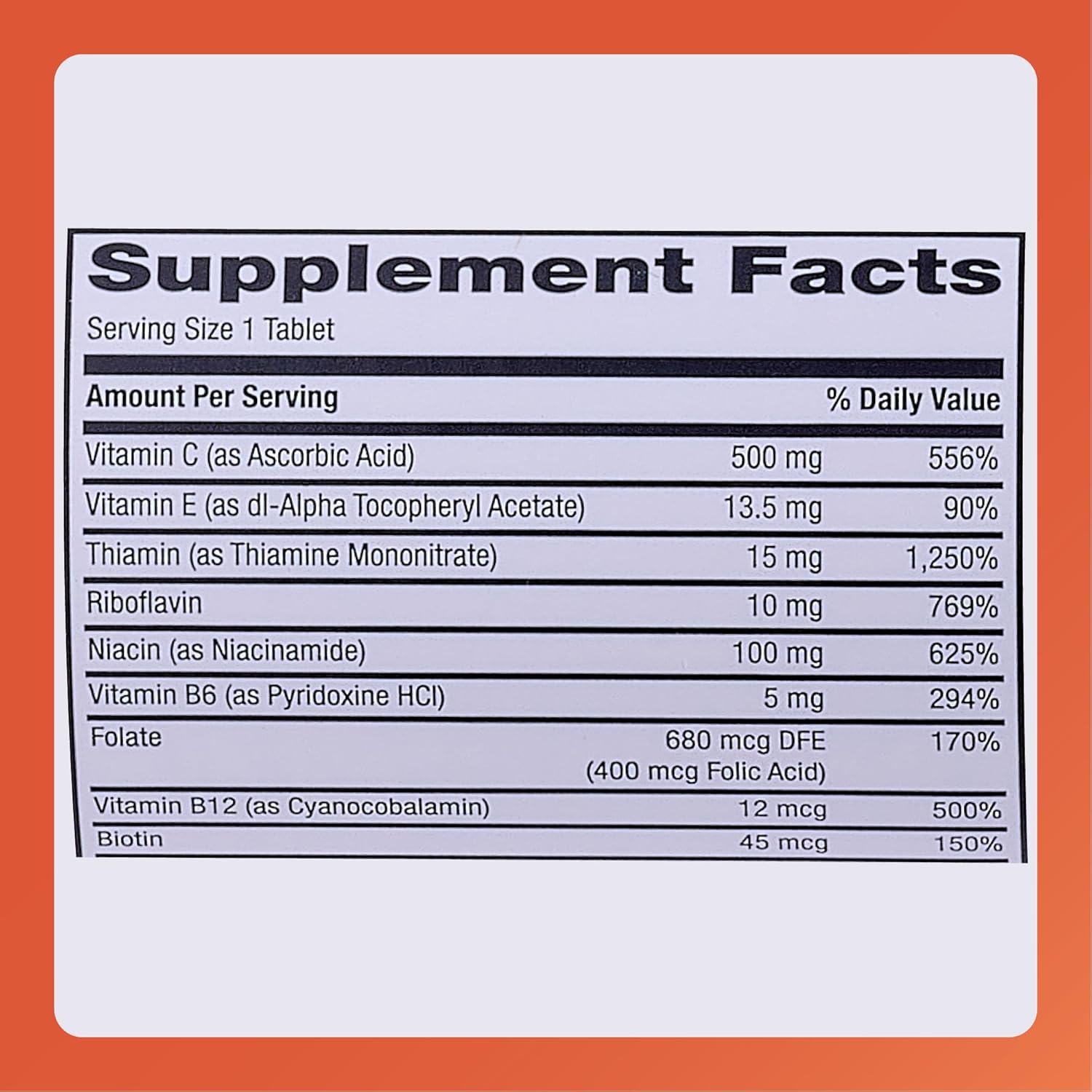 Rugby Multivitamin with Zinc Stress Formula - 60 Tablets - Dietary Supplement for Rugby Players