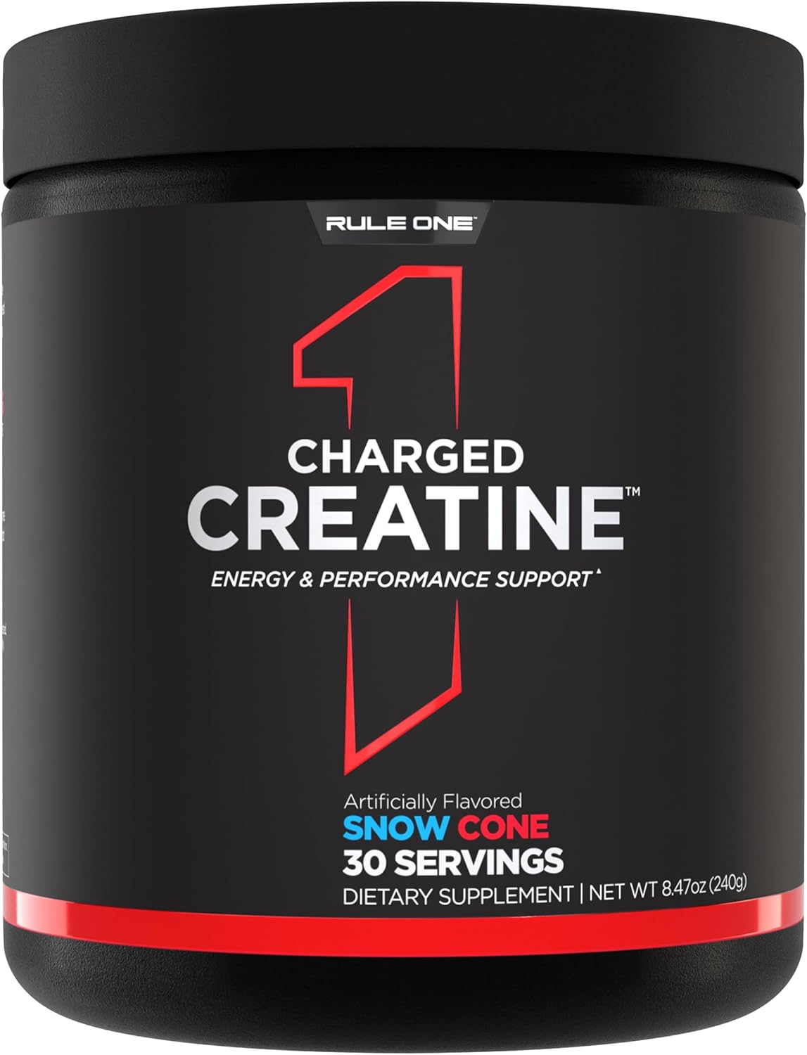 Rule 1 Charged Creatine: Multi-Function Workout Supplement for Intensity, Performance, & Hydration Support