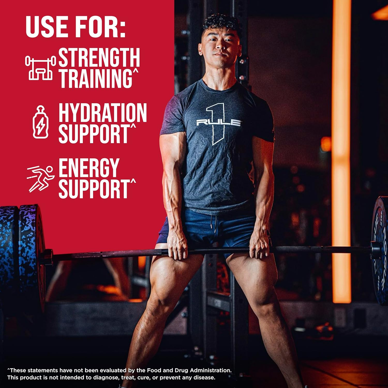 Rule 1 Charged Creatine: Multi-Function Workout Supplement for Intensity, Performance, & Hydration Support