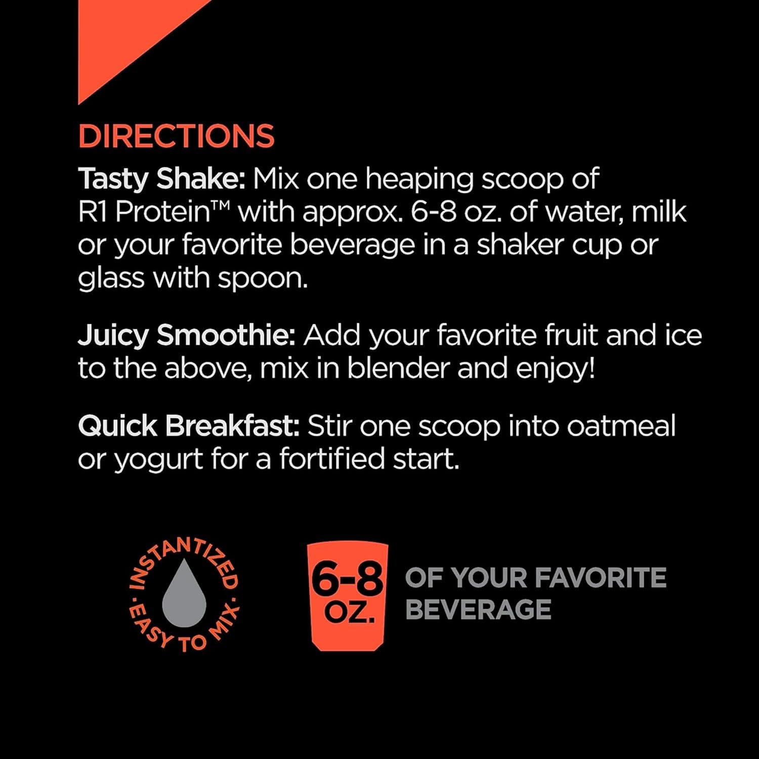 Rule 1 R1 Protein, Chocolate Fudge Flavor - 1.07 lbs Powder with 25g Whey Isolate & Hydrolysate + 6g BCAAs - 16 Servings