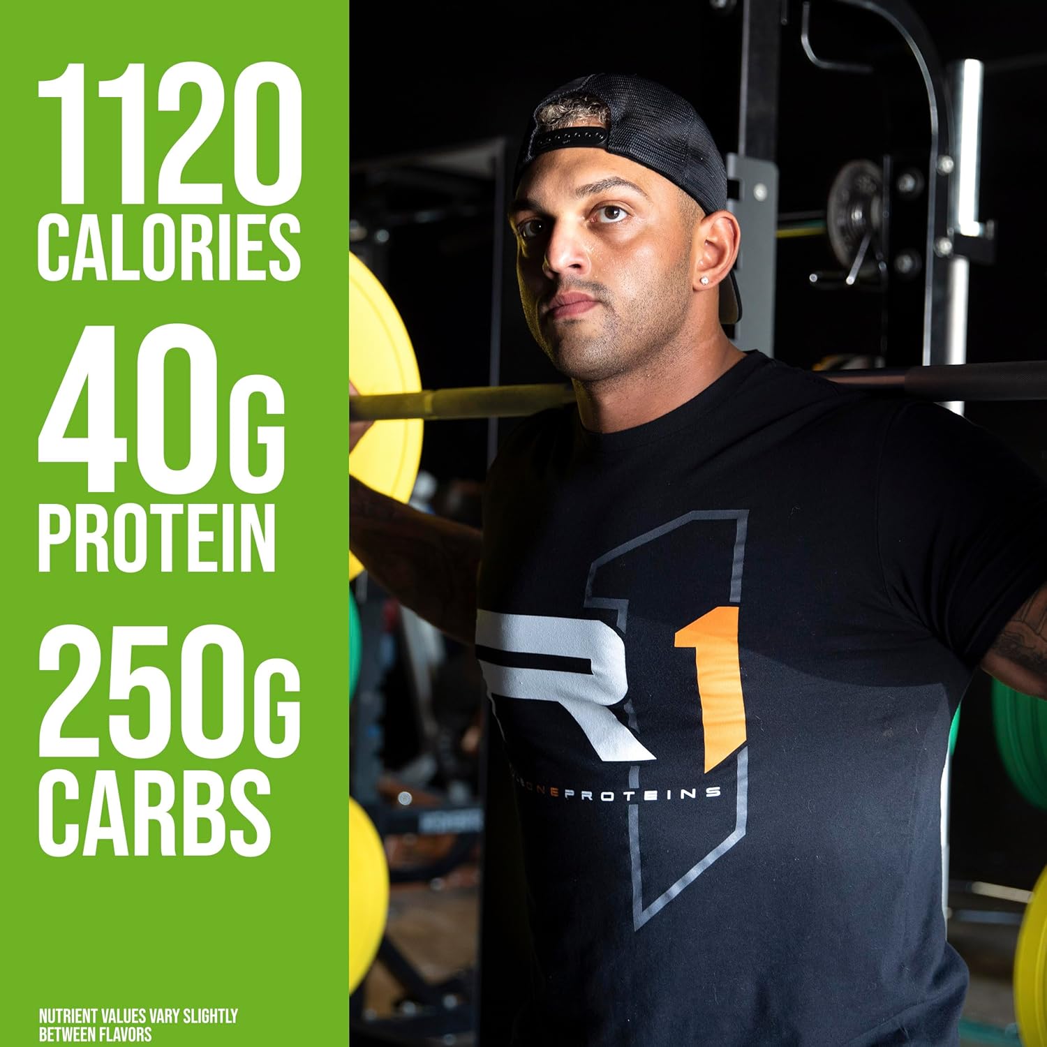 Rule One Proteins Mass Gainer Strawberries & Crème - High-Calorie Weight Gain Formula with 1,220+ Calories, 250g+ Complex Carb Blend, 40g All-Whey Protein, 8g Fat Per Serving - 6 Pounds, 8 Servings