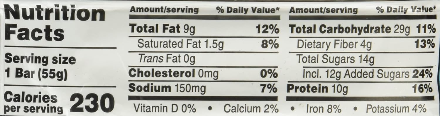 RXBAR Blueberry Protein Bar - Perfect Morning Snack, 1.9 OZ