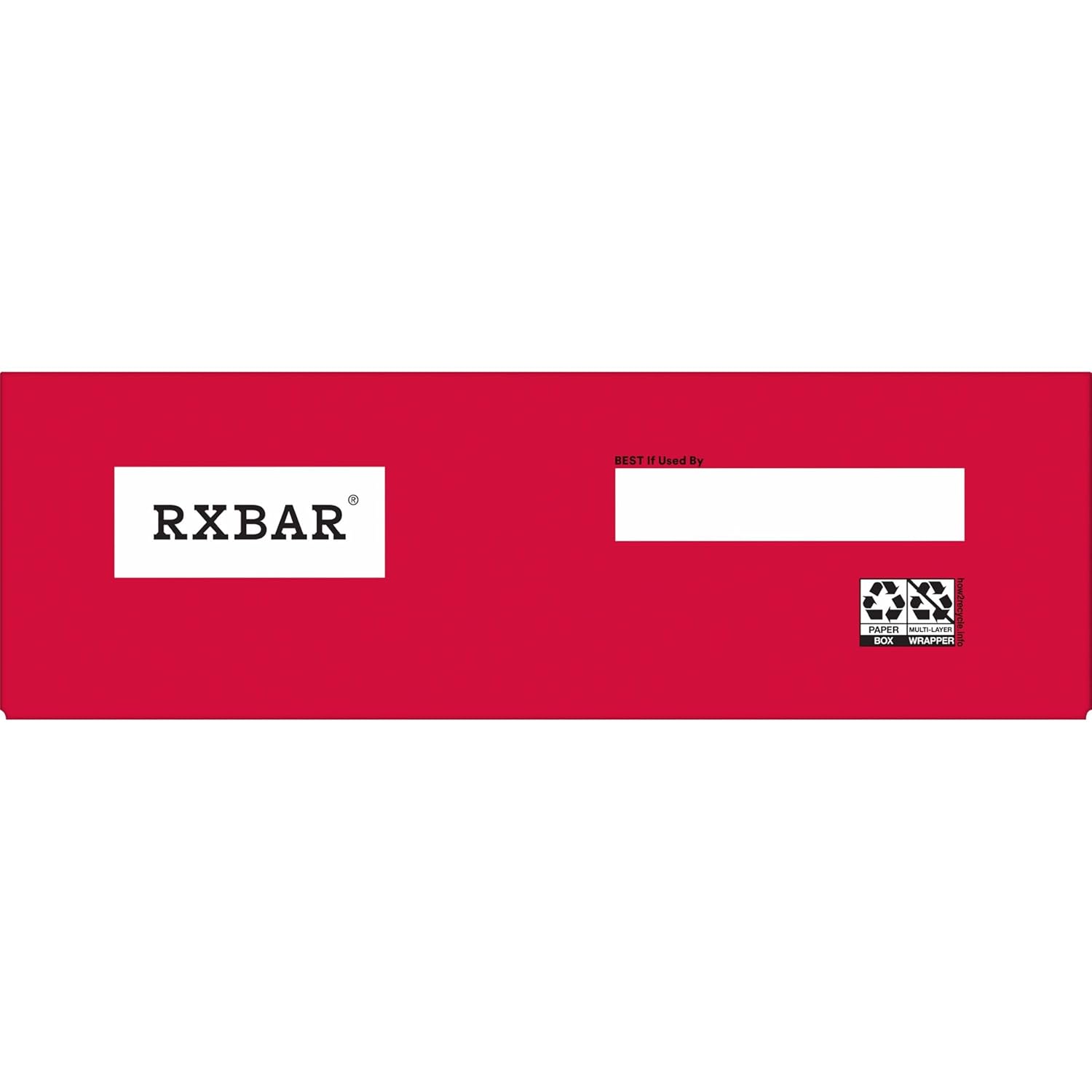 RXBAR Strawberry Protein Bars - 12g Protein, Gluten Free Snacks - 22oz Box (12 Bars)