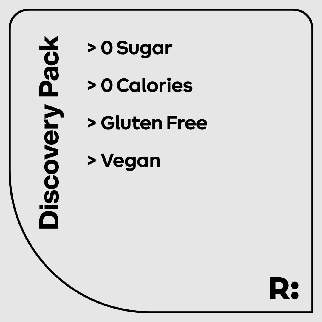 Ryde Discovery Pack - Energize, Focus, Relax Shots with Green Tea Caffeine, Taurine, Ginseng, B Vitamins, L-Theanine, Lemon Balm, Chamomile - 0 Calories, 0 Sugar - Variety Pack (24 Pack)