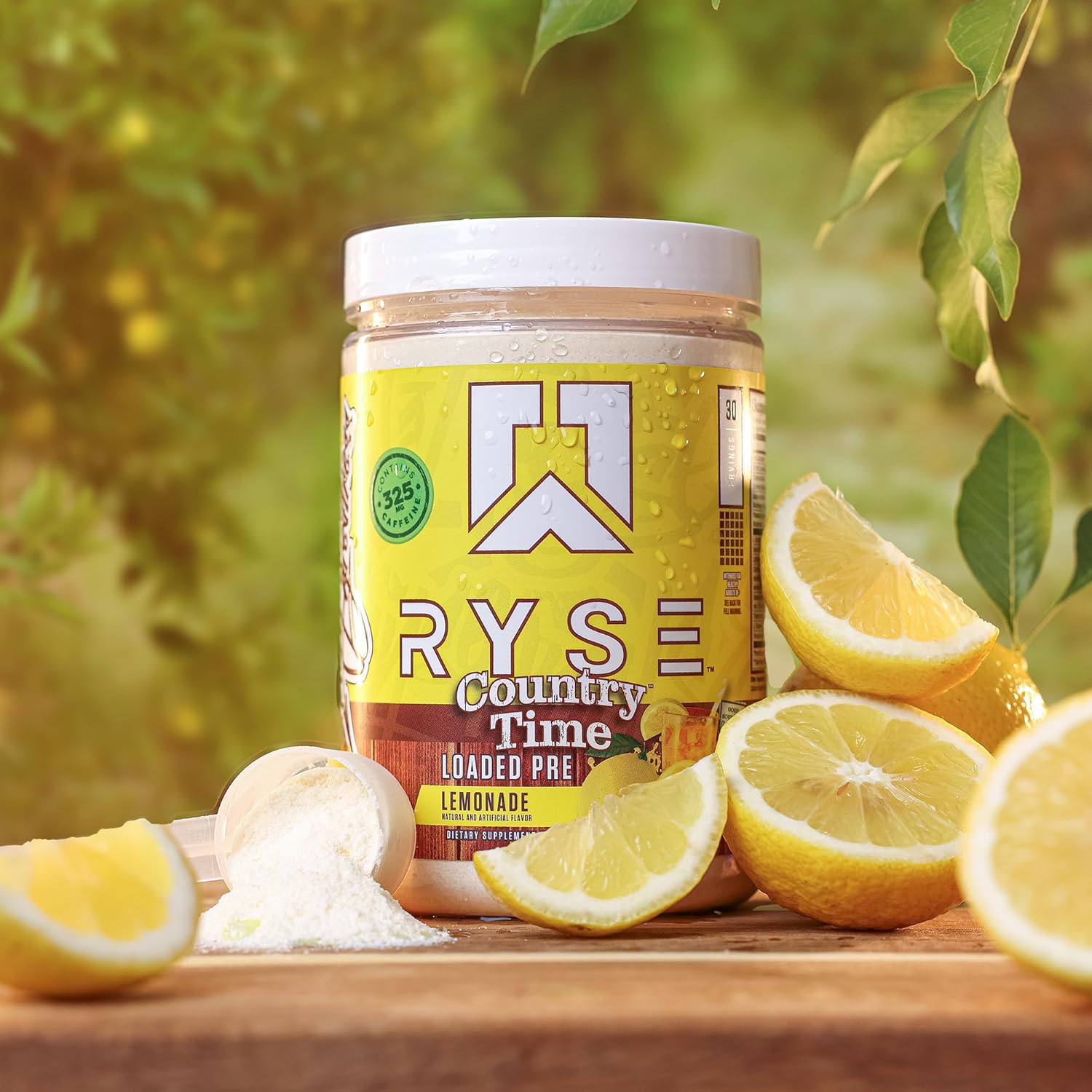 RYSE Loaded Pre Workout Powder Supplement for Men & Women | Boost Energy, Focus & Pumps | Beta Alanine, Citrulline & Caffeine | 30 Servings - Country Time Lemonade Flavor