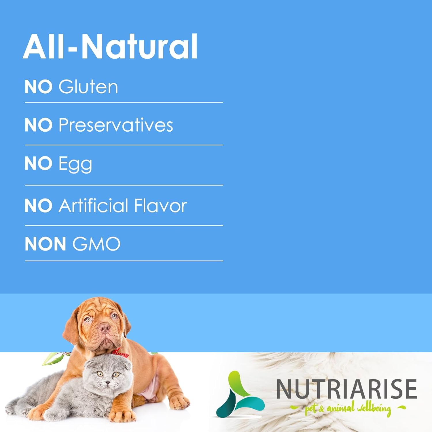 S-Adenosyl-L-Methionine Liver & Brain Support for Pets - Cognitive & Liver Supplement for Dogs and Cats - NUTRIARISE Pet Wellbeing Formula