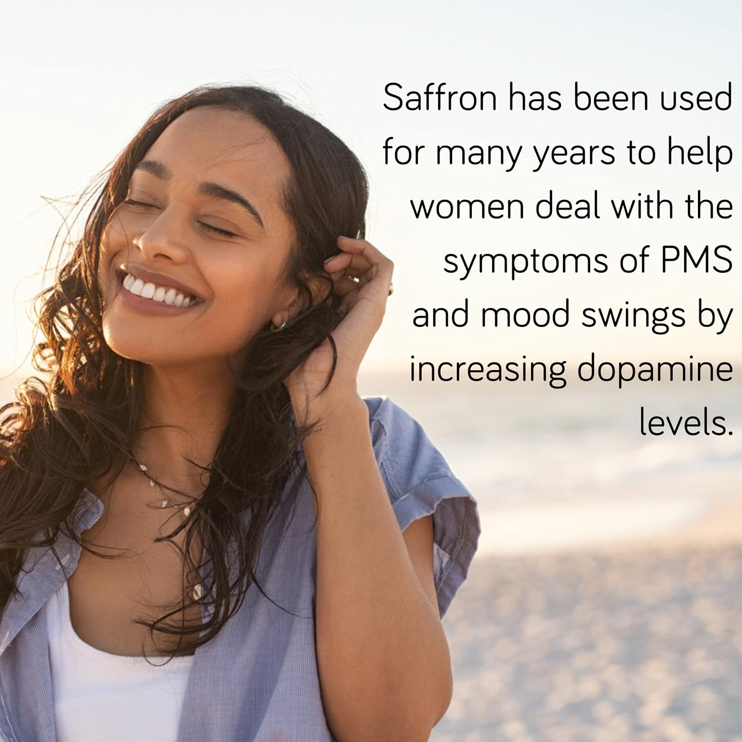 Saffron Extract Pills for Women - Boost Energy, Mood, & Metabolism - Non-GMO, Gluten Free Vegan Capsules - BLYSS Nutrition
