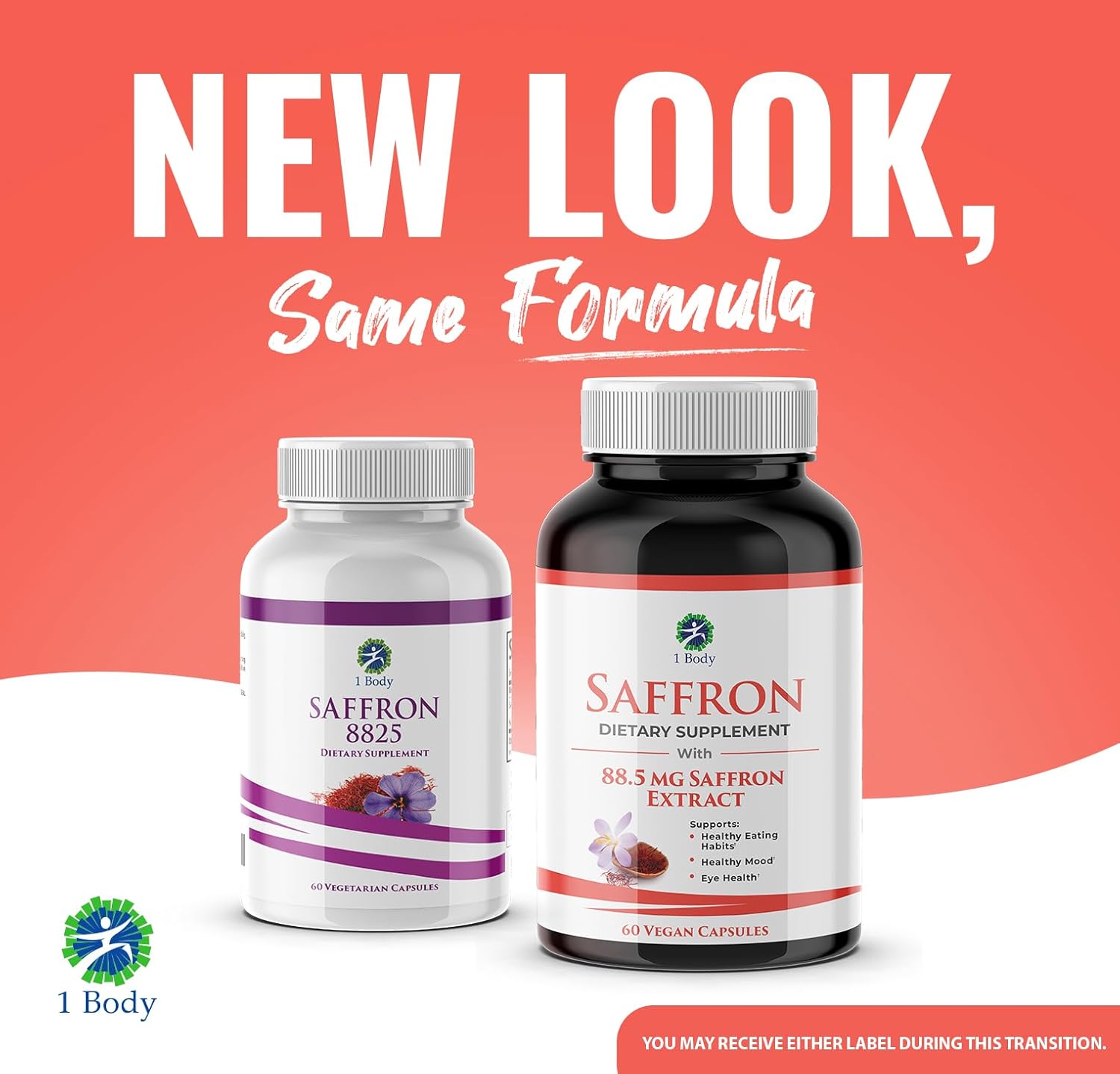 Saffron Extract Supplement with 88.5mg Safranal for Antioxidant and Mood Support
